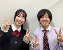 多田菜々子ちゃんと山田教室長