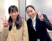 井本璃子ちゃんと内川先生