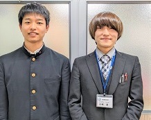飯野雅隆くんと小林先生