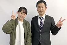 鶴崎涼音さんと荒木誠也先生