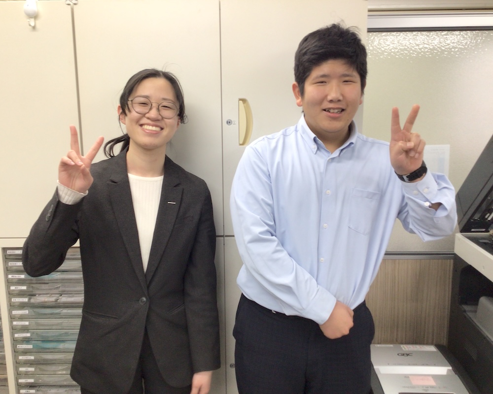 前嶌教室長、道添蒼空さん