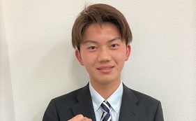 見事合格した加藤大智くん!