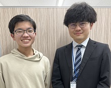 藤原陽生くんと松本先生