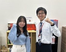 樋口小夏さんと藤原先生