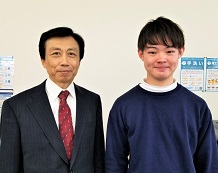 金沖君と部坂先生