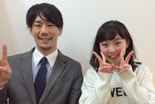 和田 七海さんと岩本先生