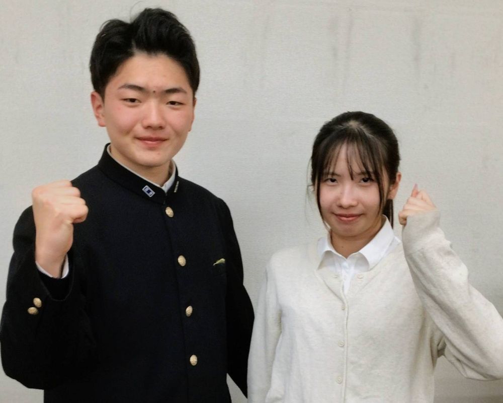 上西川原響君・大野先生