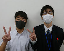山口陽太くんと尾方先生