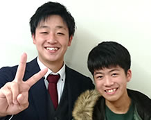 真心道くんと前田先生