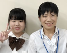 千優さんと西岡先生
