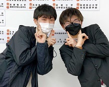 仲慧竜さんと北瀬先生