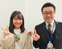 尾崎さんと中川教室長