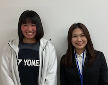 豊満野音さんと川瀬先生