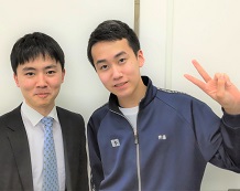 齋藤君と福田先生
