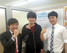 阿部先生と茶木くんと中村先生