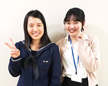 太田朱耶さんと番場先生