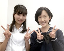 高島里奈さんと斎藤先生