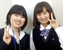 近藤先生(左)と伊藤舞さん(右)