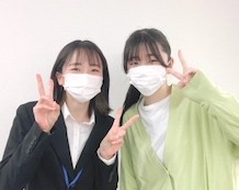 岡先生（左）と伊藤さん（右）