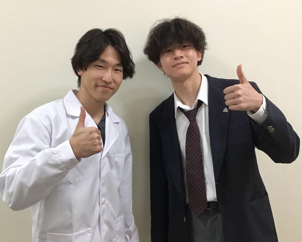 工藤先生と赤松君