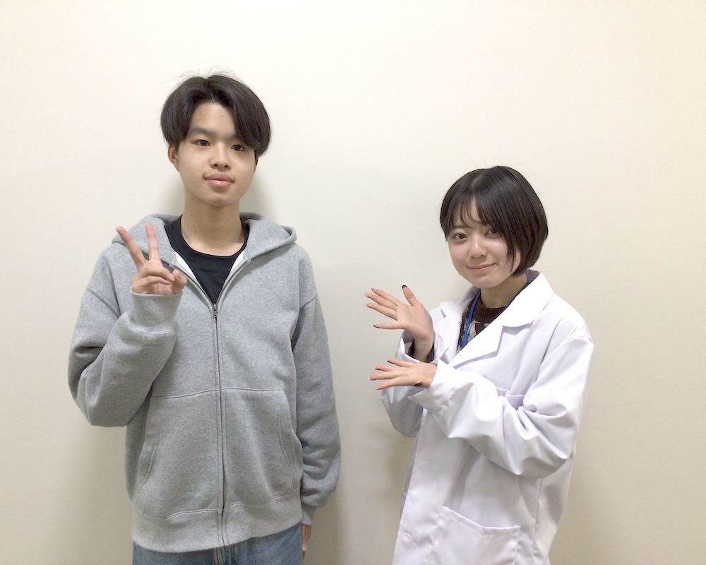 若井君と重永先生