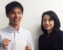 福智先生と井上諒一君