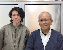 矢野陽さんと岡本先生