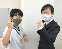小林優智くんと越智先生