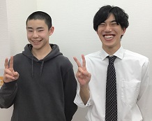 大久保瑠之輔さんと井下先生