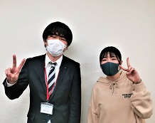 山田先生と青木さん