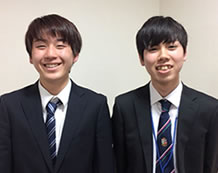 第一志望大学に合格!