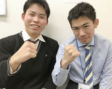 川口泰生君と藪内先生