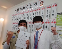 米田知輝くんと彦阪先生