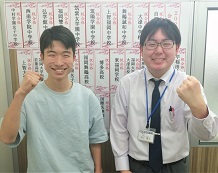 前島青春さんと金子先生