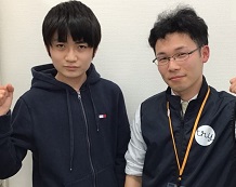 飯野裕介さんと佐藤駿先生