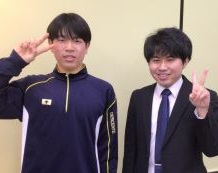 大嶽昂平さん・鈴木先生