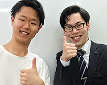 青木昂太くんと教室長