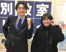 小林聖彩さんと高橋颯先生