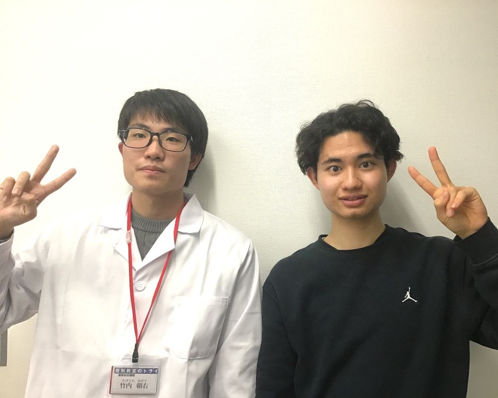 菊地君と竹内先生