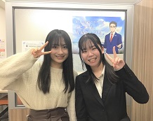 武井麻桜さんと石渡友紀乃先生