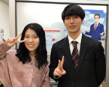 内藤凛さんと西野先生