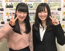 渡邉 菜月さんと西先生