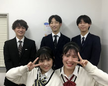 垣堺さんと鬼塚さんと先生たち