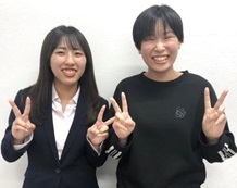 岩崎美麗さんと松山先生