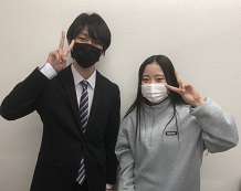 荒田幸呼さんと安藤先生
