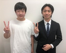 増田和也さんと安藤先生