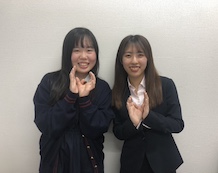 松本羽咲さんと松山先生