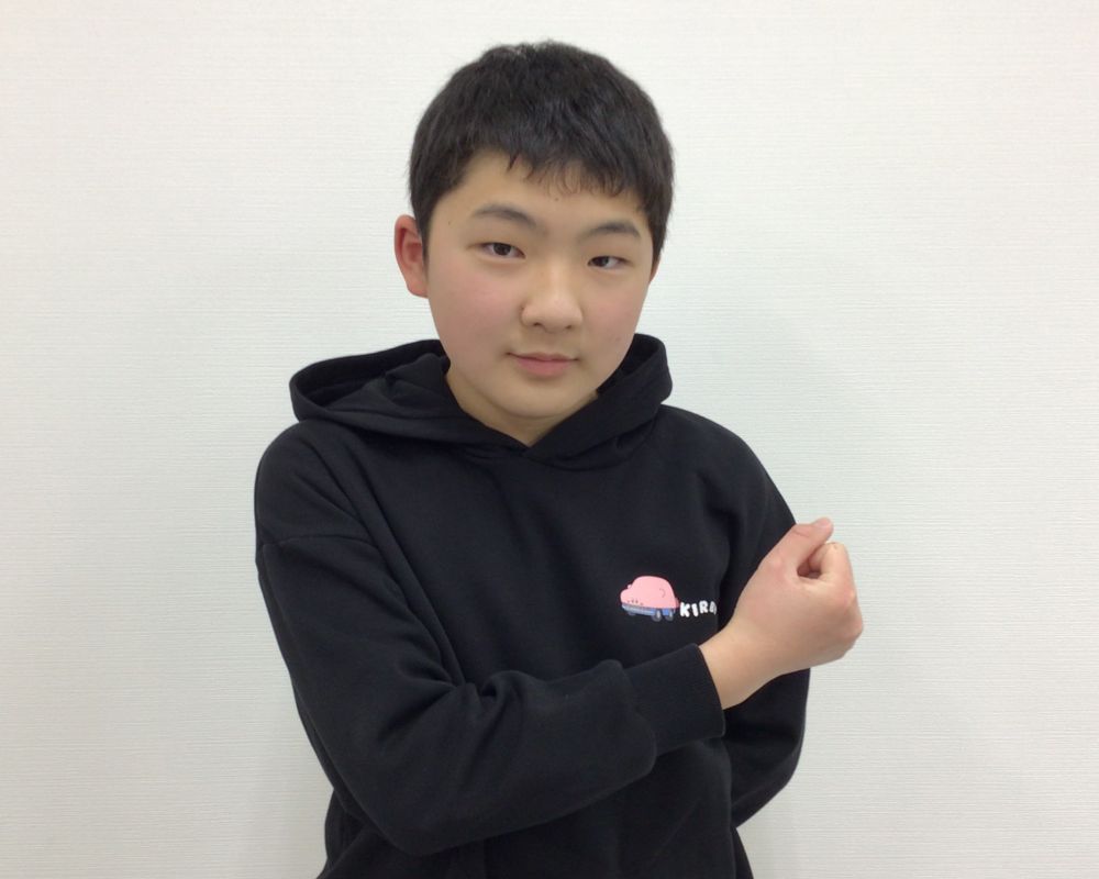 小倉航太郎くん（小6）