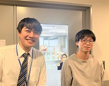 松本講師と杉本君