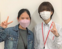 約半年通塾していただいたT.Fさんと先生